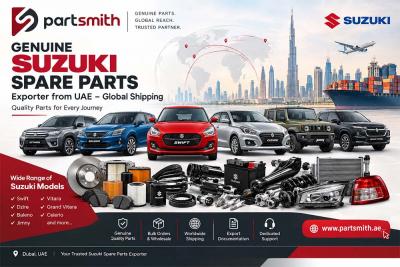 Genuine Suzuki Spare Parts Exporter from UAE – Global Shipping Guide