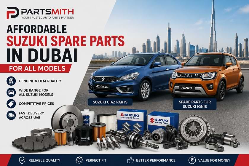 Affordable Suzuki Spare Parts in Dubai for All Models