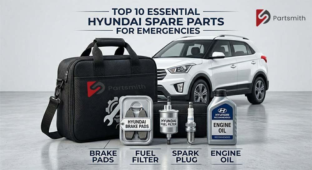 The Roadside Savior: 10 Must-Have Hyundai Spare Parts to Keep in Your Emergency Kit