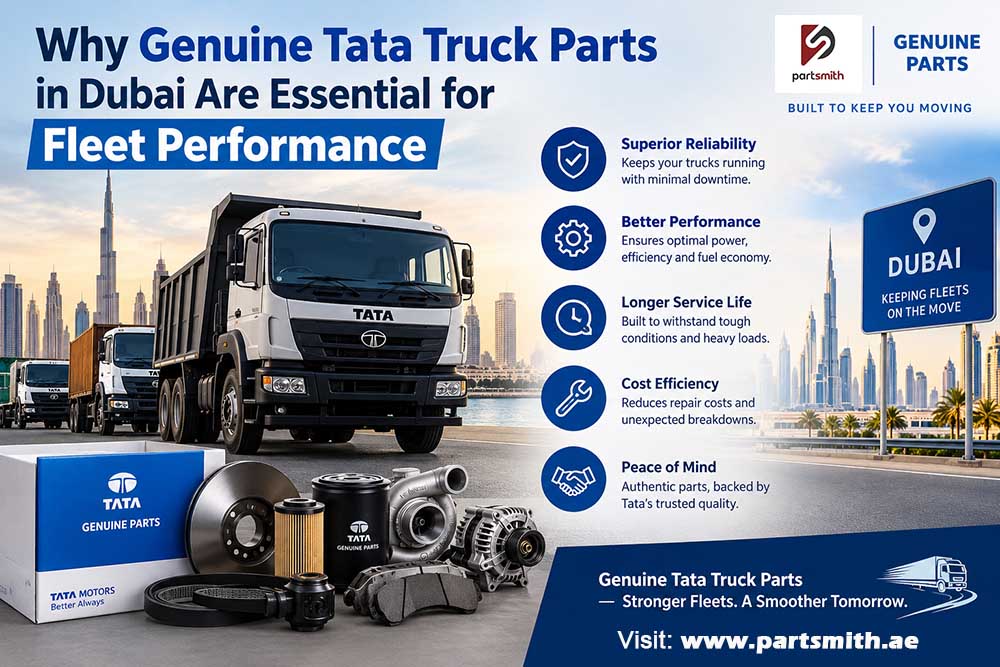 Why Genuine Tata Truck Parts in Dubai Are Essential for Fleet Performance